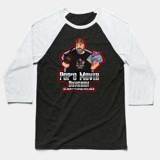 Pop's Movie Dungeon official Baseball T-Shirt